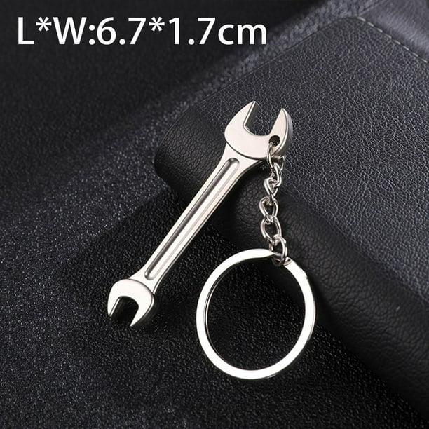 Mini Wrench Model Metal Key Chain Ring Keyfob Car Keyring Keychain Gift 